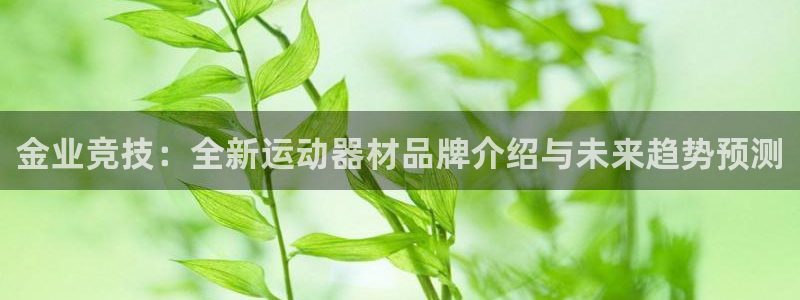 凯捷体育集团logo：金业竞技：全新运动器材品牌介绍