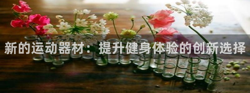 凯捷体育平台APP：新的运动器材：提升健身体验的创新