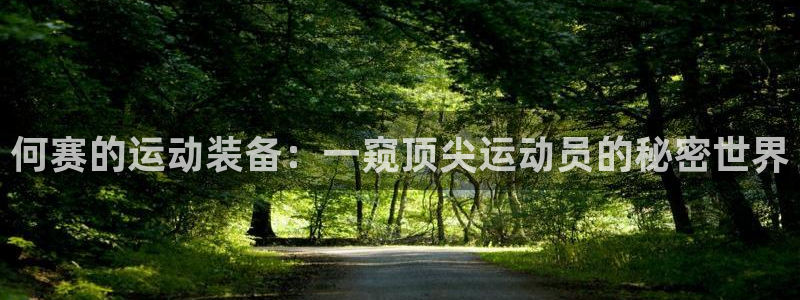 凯捷体育招商电话：何赛的运动装备：一窥顶尖运动员的秘