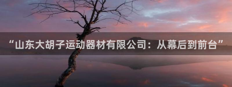凯捷体育娱乐首页网站大全：“山东大胡子运动器材有限公