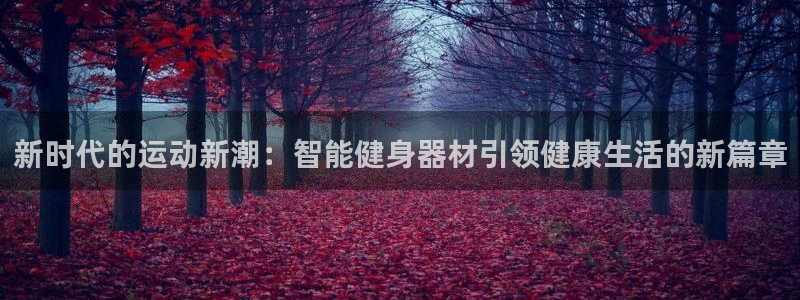 凯捷体育科技：新时代的运动新潮：智能健身器材引领健康