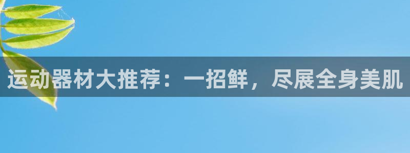 凯捷体育集团官网网址：运动器材大推荐：一招鲜，尽展全身美肌
