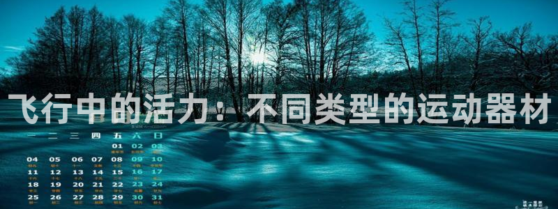 凯捷体育新能源：飞行中的活力：不同类型的运动器材