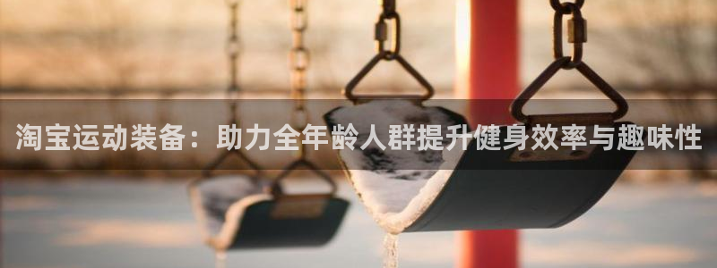 凯捷体育娱乐：淘宝运动装备：助力全年龄人群提升健身效